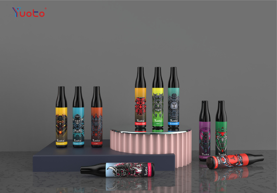 600パフのVapeのびん2%Nic 2ml 400mAhの網のコイルのVapeの使い捨て可能なフルーツの味Ecigarette