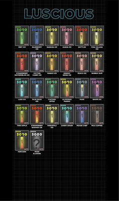OEM ODM Yuotoの甘美な3000パフの無声使い捨て可能なVape 8.0ML 5%の塩NicのE液体大量注文