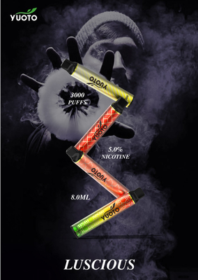 Yuotoの甘美で使い捨て可能な電子タバコ8ml Eの液体のポッドのカートリッジ蒸発器E Vapeのポッドのマンゴの氷