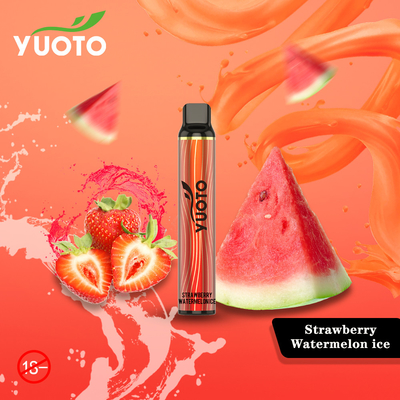 使い捨て可能なVapeのポッドのキット3000のパフ50mgのニコチンのYuoto甘美な非詰め替え式8.0ml Eliquid中国の卸し売り工場