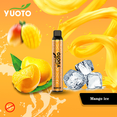 使い捨て可能なVapeのポッドのキット3000のパフ50mgのニコチンのYuoto甘美な非詰め替え式8.0ml Eliquid中国の卸し売り工場