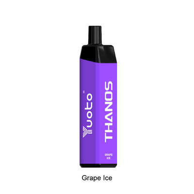 工場卸売5000のパフの使い捨て可能なびんの電子タバコのYuoto Vape再充電可能な650mAh電池