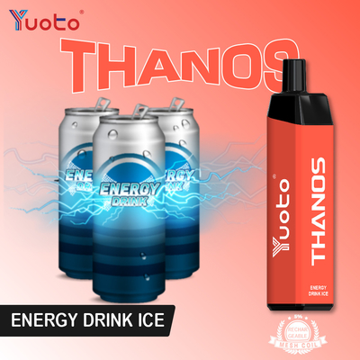 Yuoto Thanos 14ml 5000のパフVapesの2%の20mgニコチンの網のコイルの蒸発器のペン