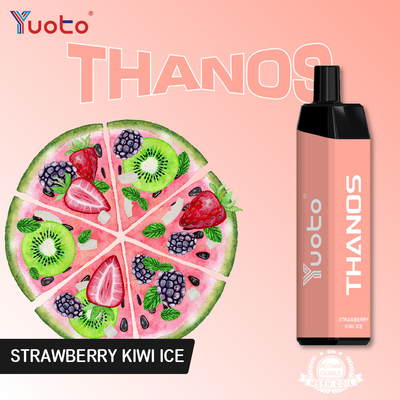 Yuoto Thanos 14ml 5000のパフVapesの2%の20mgニコチンの網のコイルの蒸発器のペン