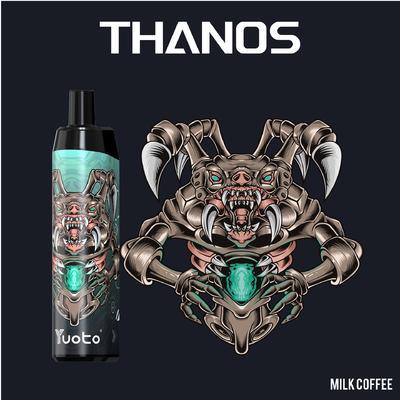 2023 Yuoto Thanos 5000 Ecigの使い捨て可能な倍数はとパフに作られて風味を付けるVapeの使い捨て可能なペンに吹く