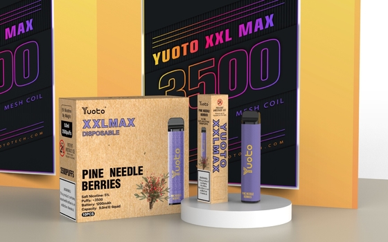 使い捨て可能な3500のパフEのタバコのYuoto OEMの最高のパフの網のコイル