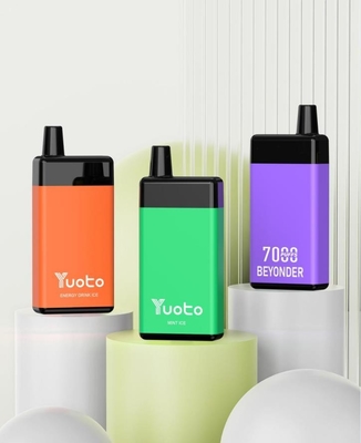 ユーオト ベイアンダー 味付け 使い捨て バイプ 7000 吸い込み リチャージ 可用 ニコチン 無 5% E液体