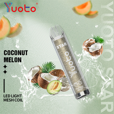 LEDは5%のニコチンとのYuotoの星3000のパフ使い捨て可能なVapesをHotsellの16の味照らす
