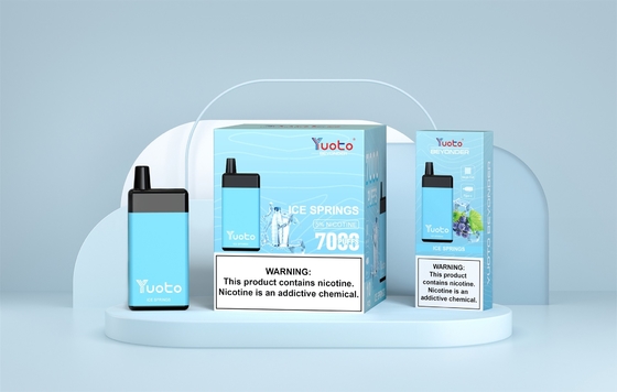 YUOTOの使い捨て用ヴァープ15味7000パフで 次のレベルへ