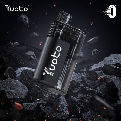 メッシュコイル YUOTO 一回使用型vape 調整可能な空気流 ニコチン強度 0% 2% 5%