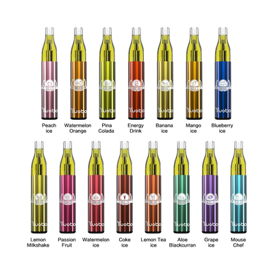 4ml E Liquid 1200のPuffs Vapeの網のコイル16 Flavors With 5% Nicotine