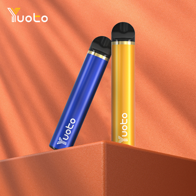 Yuotoのブランド-1500puffsの使い捨て可能な注文の使い捨て可能なvapes 23の味900mAh 5.0mlの電子蒸発器のパフ棒vape