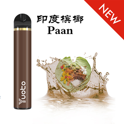 Yuotoのブランド-1500puffsの使い捨て可能な注文の使い捨て可能なvapes 23の味900mAh 5.0mlの電子蒸発器のパフ棒vape
