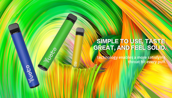 7W-12W Disposable E Cig Vape 100%のOriginal Yuoto Plus 800のパフ3.5V