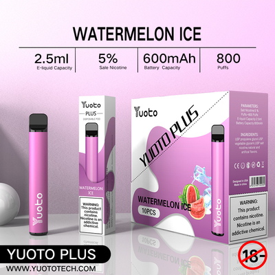 Yuoto Plus 800 Puffs E Cigarette 32g 11 Mixed Flavor Blueberry Raspberry Strawberry