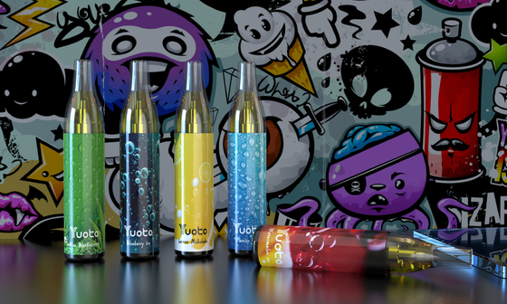 非Yuotoの泡4000puffs 650 mah 10ml網のコイルの使い捨て可能で再充電可能なvapeの分離のpinaのcoladaのecigの蒸気