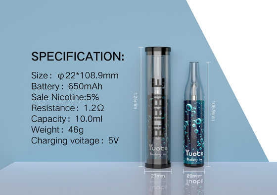 非Yuotoの泡4000puffs 650 mah 10ml網のコイルの使い捨て可能で再充電可能なvapeの分離のpinaのcoladaのecigの蒸気