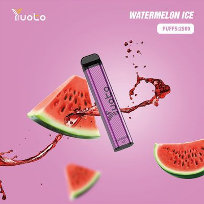 使い捨て可能なWatermelon Ice Vape 2500のパフWith 1200mah Battery