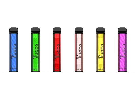 Yuotoのxxl 2500puffs 1200mah 7mlのeliquidの正方形の形のyuotoの使い捨て可能なvapeのyuotovapeの陶磁器の元の工場vapeのポッド