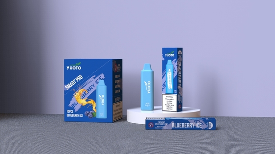 EMC ROHS MSDS Yuoto 1500はVape使い捨て可能な2-5%Mg 800mAh電池48g吹く