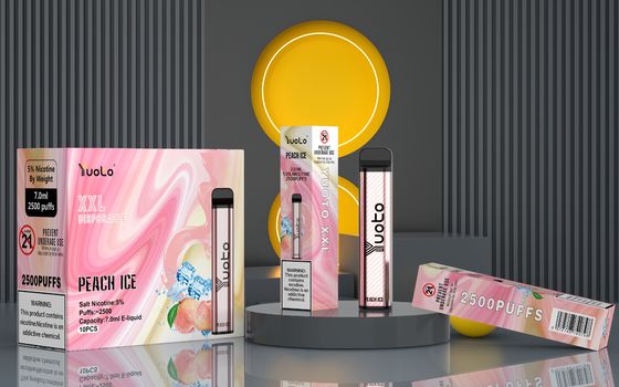 DGMは塩のニコチンとなされたXXL 2500のパフのVape装置を承認した