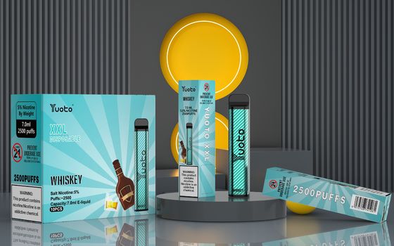 電池1200mah XXL 2500は液体Vape装置容量7ml Eの吹く