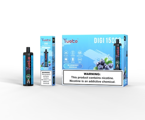 Yuoto DIGI 15000 パフ ダウル メッシュ コイル バイプ 20 ML 使い捨てバイプ