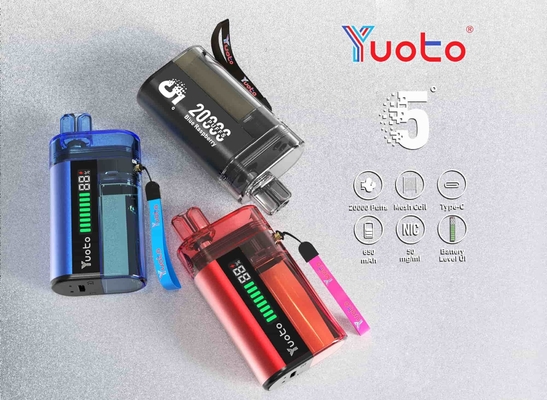 調整可能な空気流 YUOTO 850mAh 電池容量と 10-12W ワット