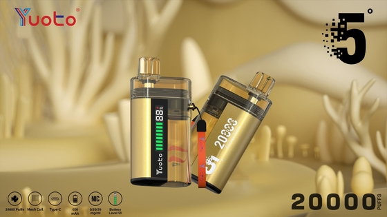 ワット数10-12W プラスチック AL 5000パフ Vape ベイピング愛好家のためのトップチョイス