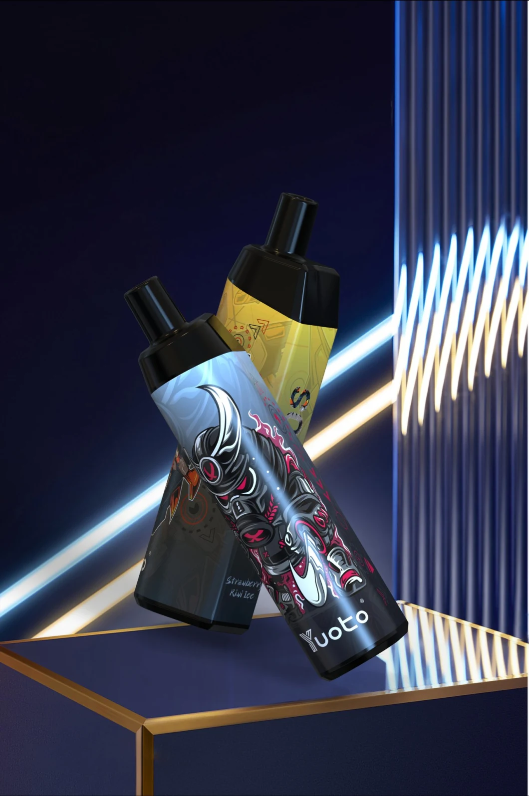タイプCのポッドのキット使い捨て可能なVapeが付いている新しい普及したYuoto Thanos 5000のパフ14ml Eジュース650mAhの網のコイル